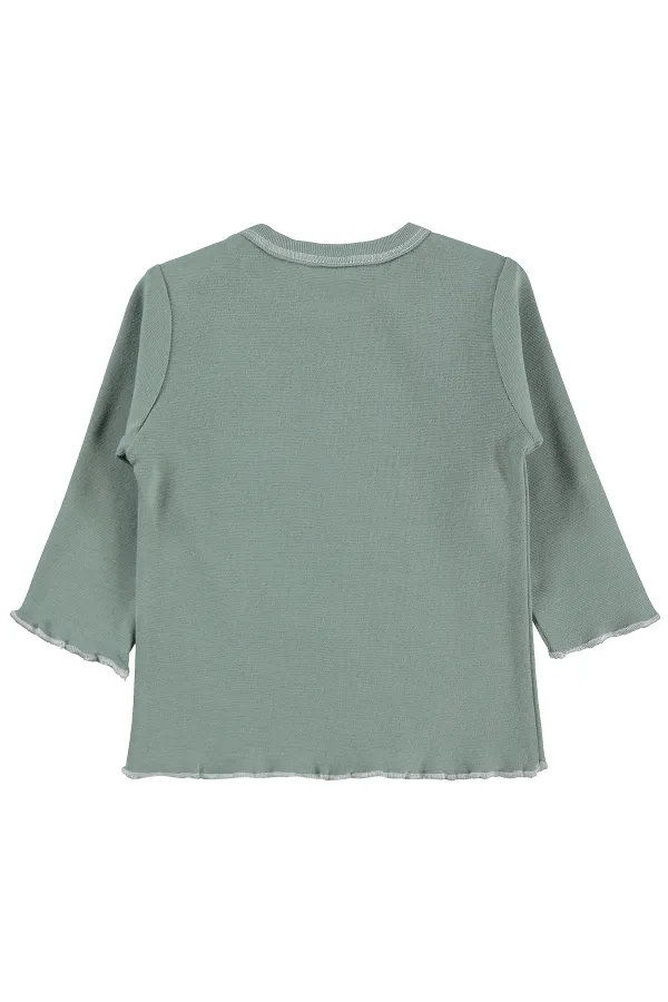 Bebek Sweatshirt 0-24 Ay Yeşil - Paket Bebek Sweatshirt 0-24 Ay Yeşil - Paket