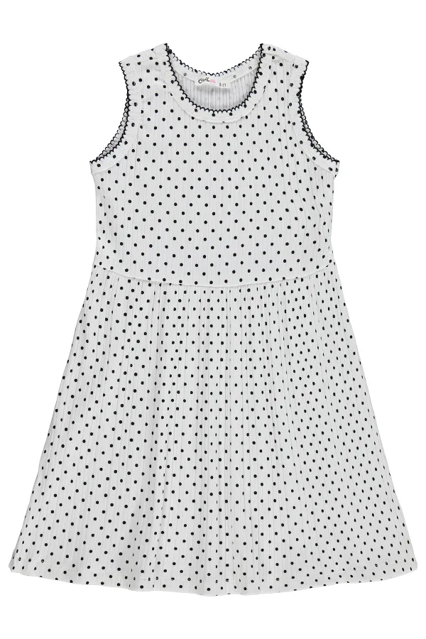 Combinaison et robe pour fille, 6-9 ans, écru - Ensemble
