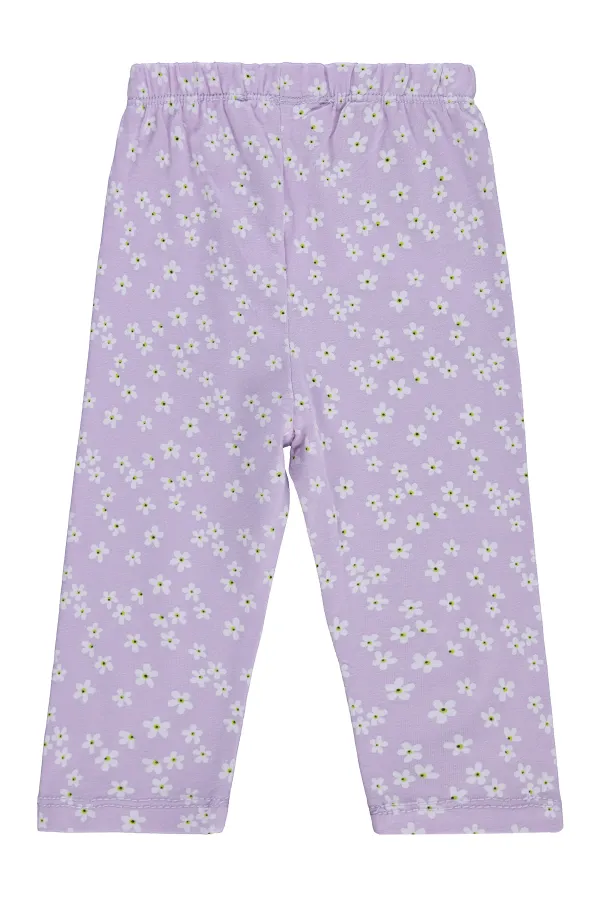 Leggings bébé 0-24 mois lilas - Lot