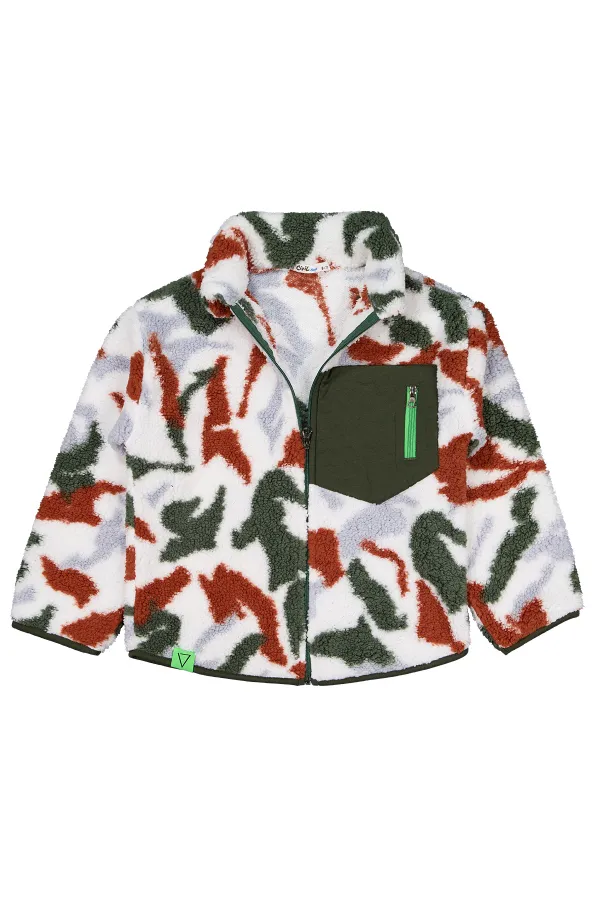 Erkek Çocuk Hırka 6-9 Yaş Yeşil - Paket