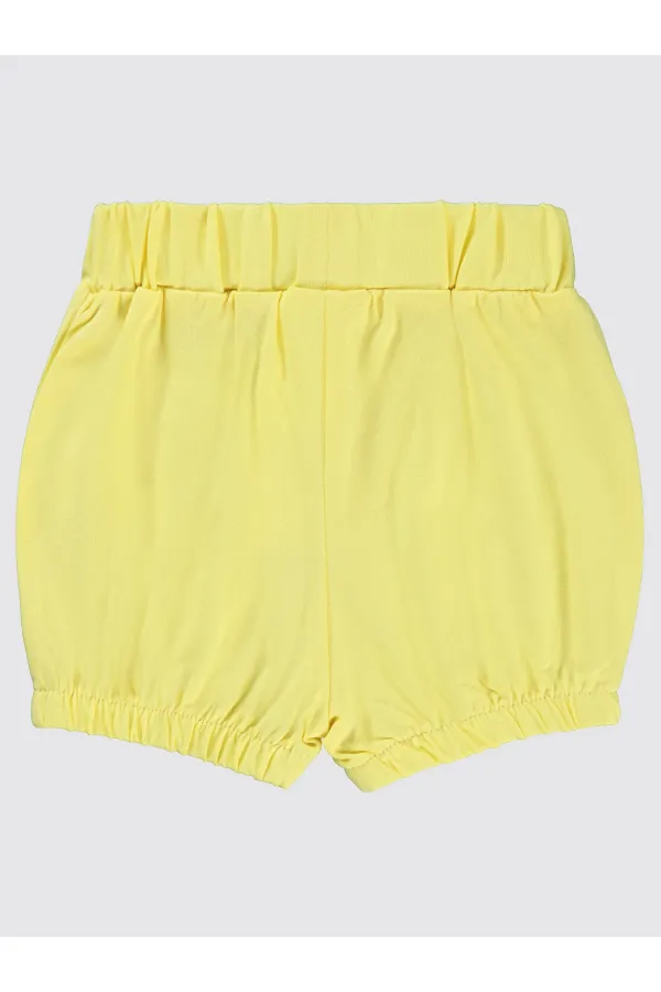 Baby Shorts 0-24 Months Yellow - Pack