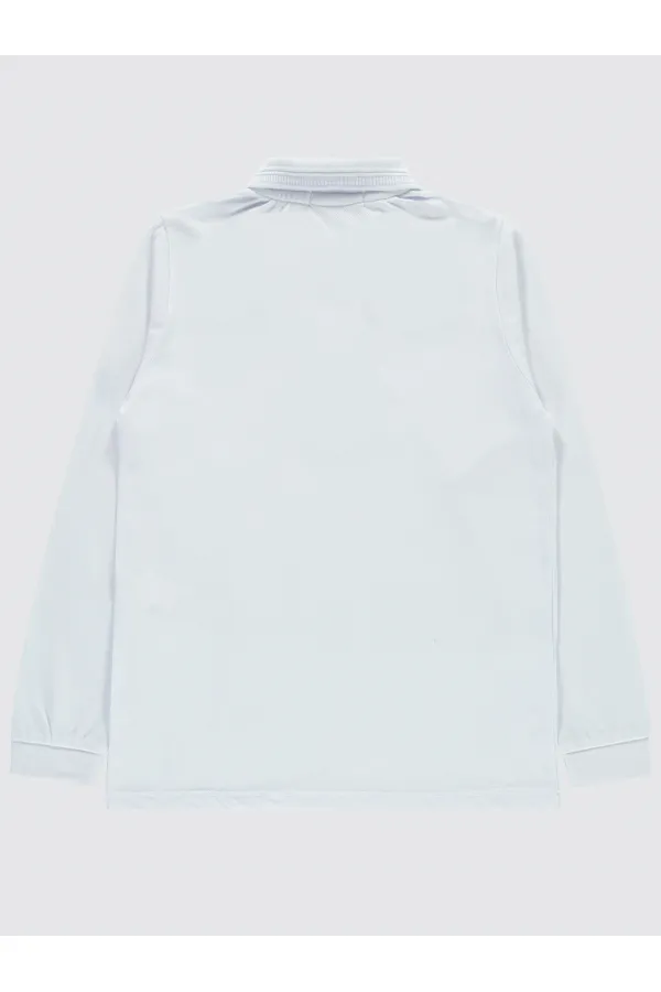 Erkek Çocuk Sweatshirt 10-13 Yaş Beyaz - Paket