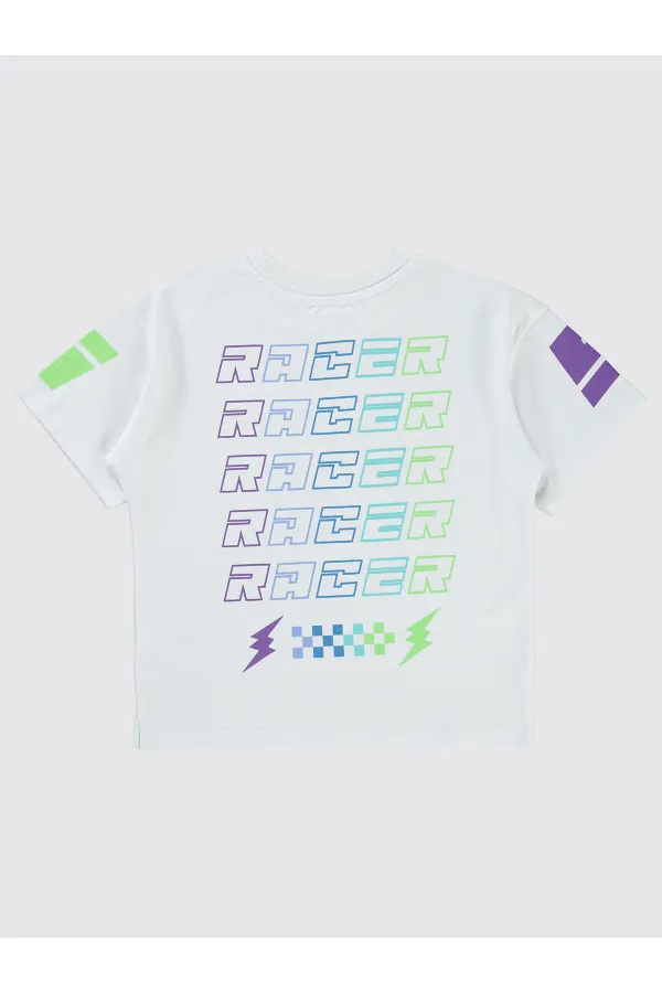 Boy T-Shirt 10-13 Years White - Pack