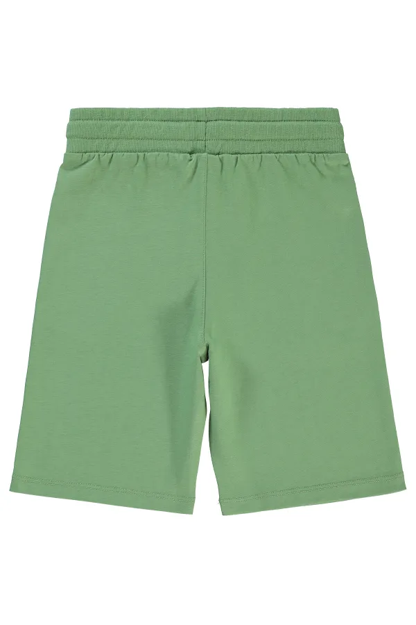 Capri garçon 10-13 ans Kaki clair - Emballage