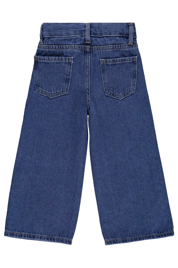 Pantalon en jean bleu pour fille, 2-5 ans - Lot
