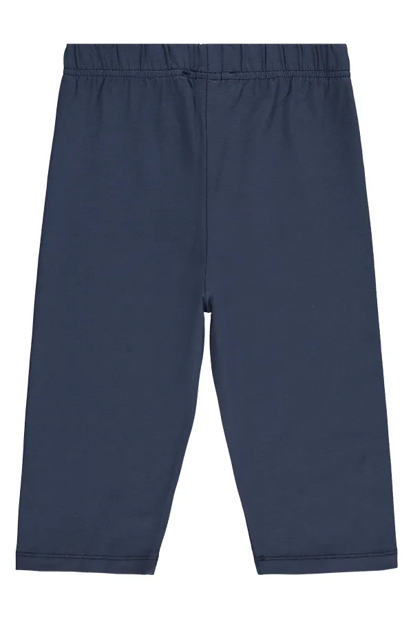 Girls' Leggings, Km 10-13 Years, Anthracite - Pack