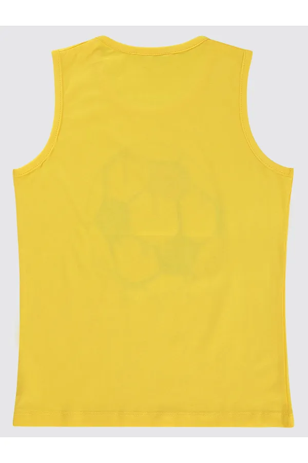 Boys T-Shirt 6-9 Years Yellow - Pack