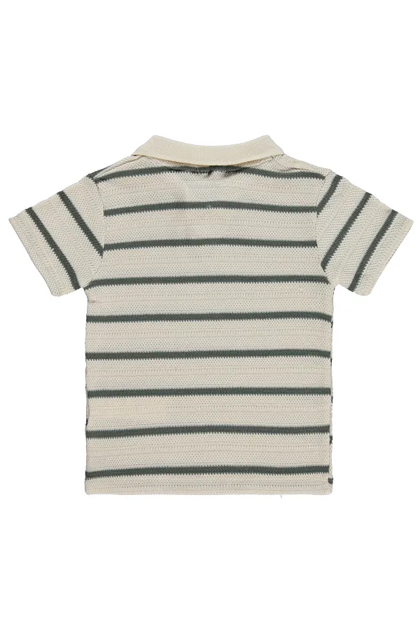 Erkek Çocuk Tişört 2-5 Yaş Haki - Paket