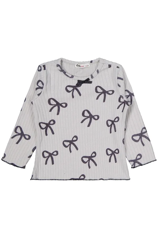 Ensemble gris pour filles de 2 à 5 ans - Emballage