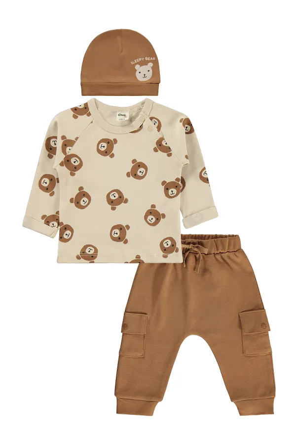 Baby Outfit 0-24 Months Stone Color - Package