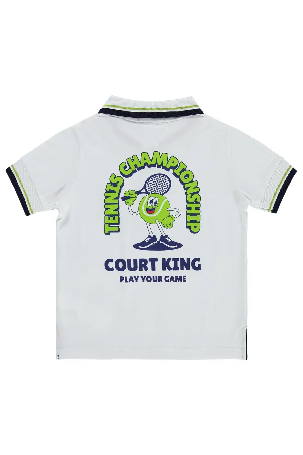 Boys' T-Shirt, Ages 2-5, Off-White - Package Boys' T-Shirt, Ages 2-5, Off-White - Package