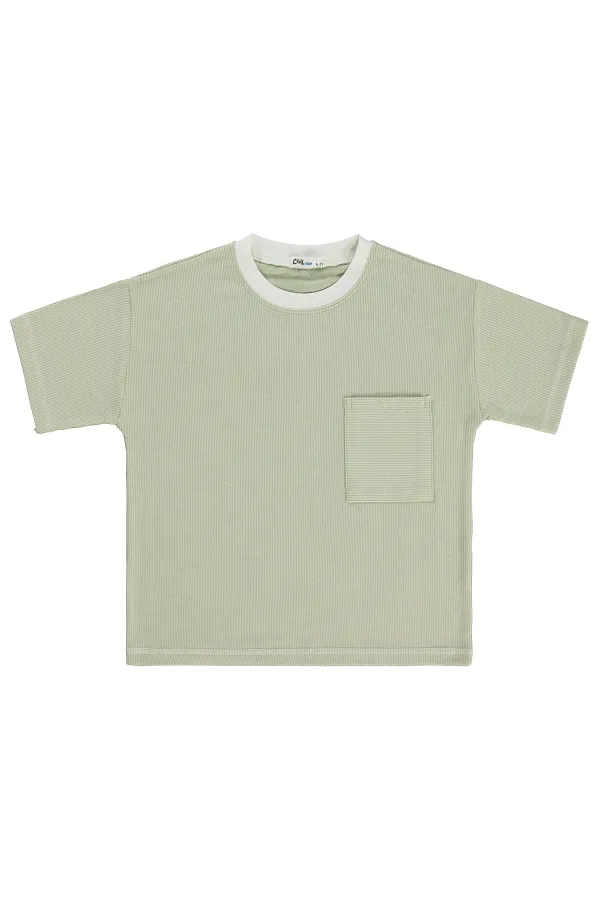 Boys' T-shirt, Ages 6-9, Light Green - Pack