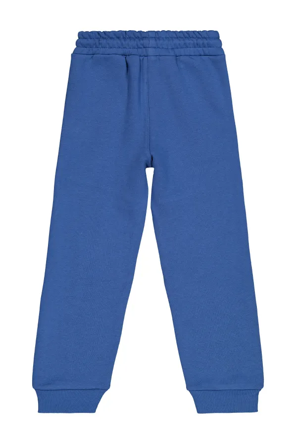 Erkek Çocuk Eşofman Altı 6-9 Yaş İndigo - Paket