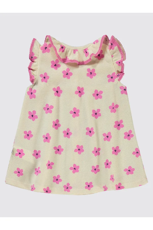 Bebek Jile ve Elbise 0-24 Ay FilDişi - Paket