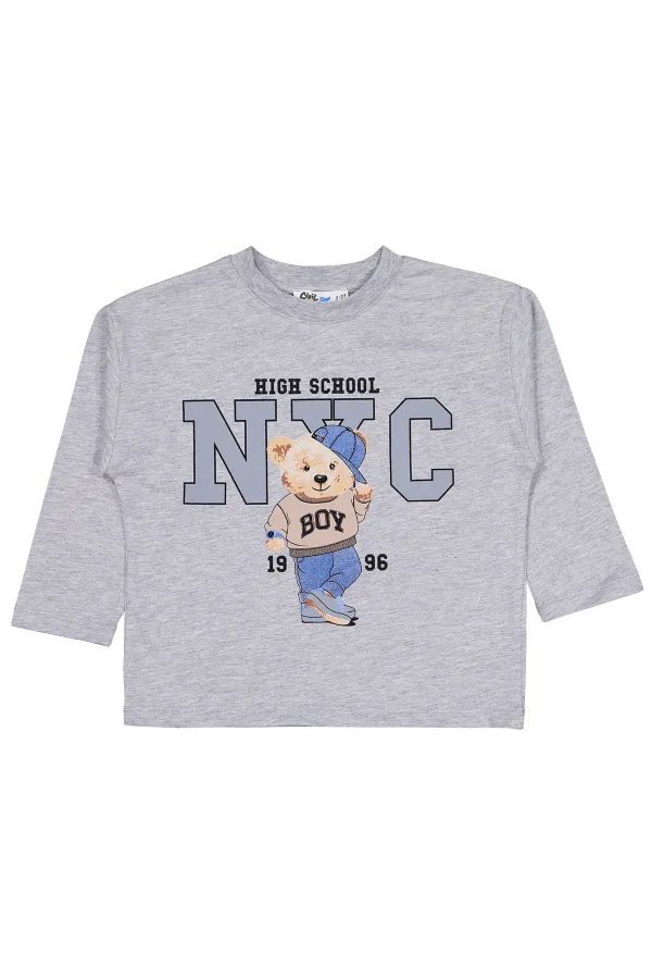 Erkek Çocuk Sweatshirt 2-5 Yaş Grimelanj - Paket