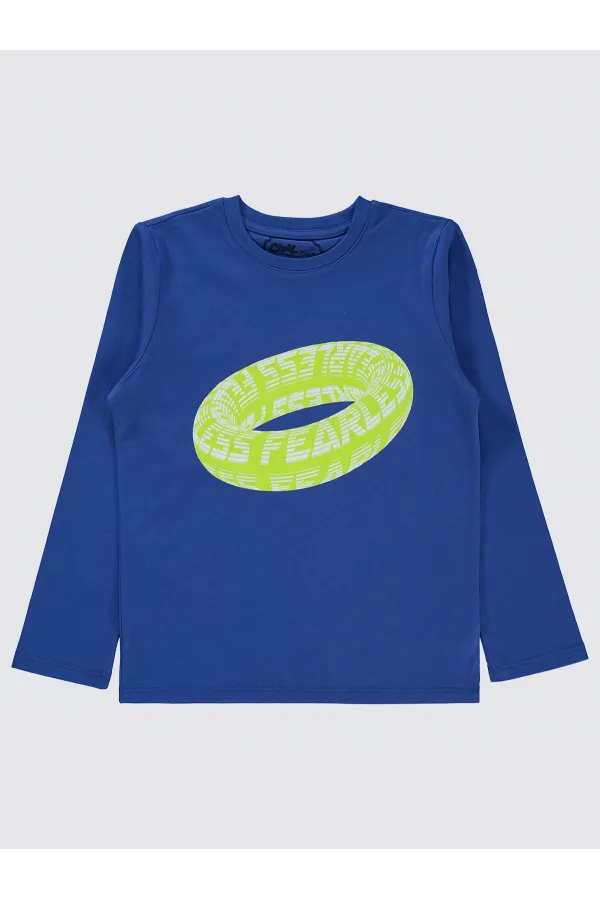 Boy Sweatshirt 6-9 Years Old Saks - Package