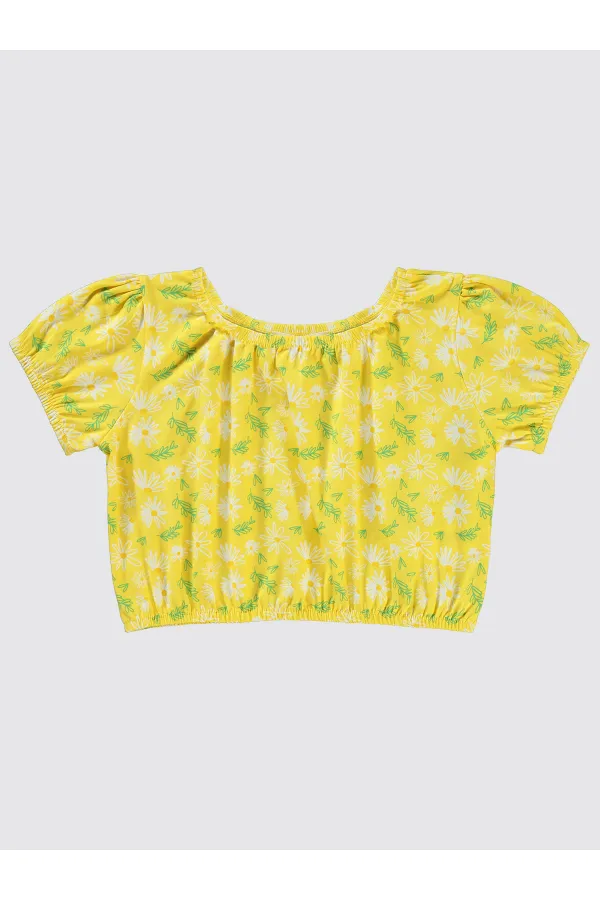 Kız Çocuk Tişört 6-9 Yaş Ananas - Paket