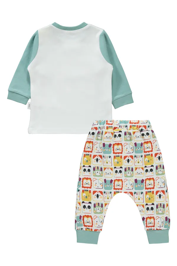 Baby Set 0-24 Months Light Petrol - Package