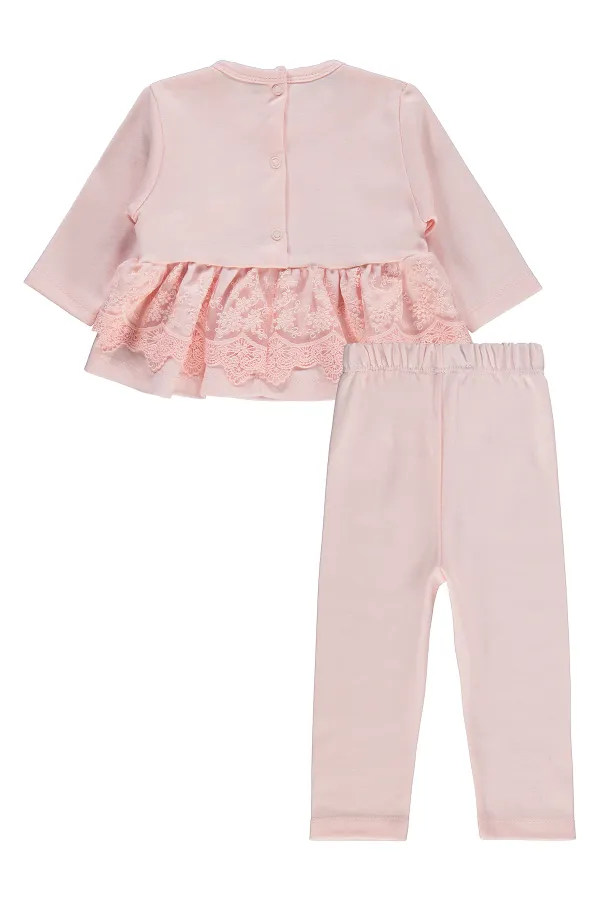 Bebek Takım 0-24 Ay Somon - Paket