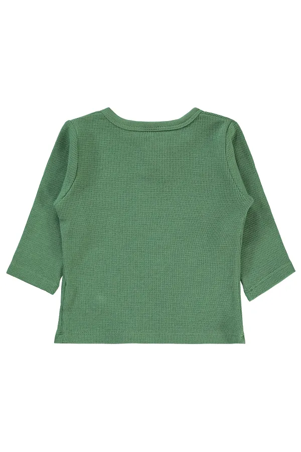 Bebek Sweatshirt 0-24 Ay Haki - Paket