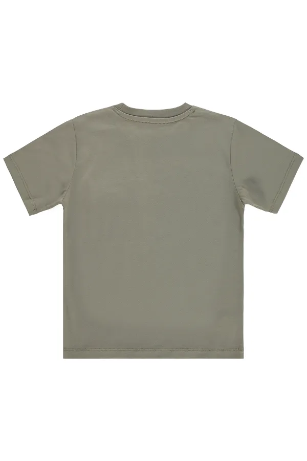 Lot de T-shirts pour garçons, 6-9 ans, gris clair