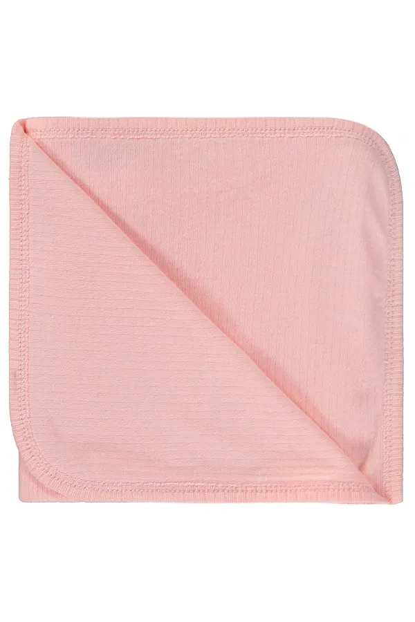 Couverture et lange pour bébé 0-24 mois saumon - Ensemble