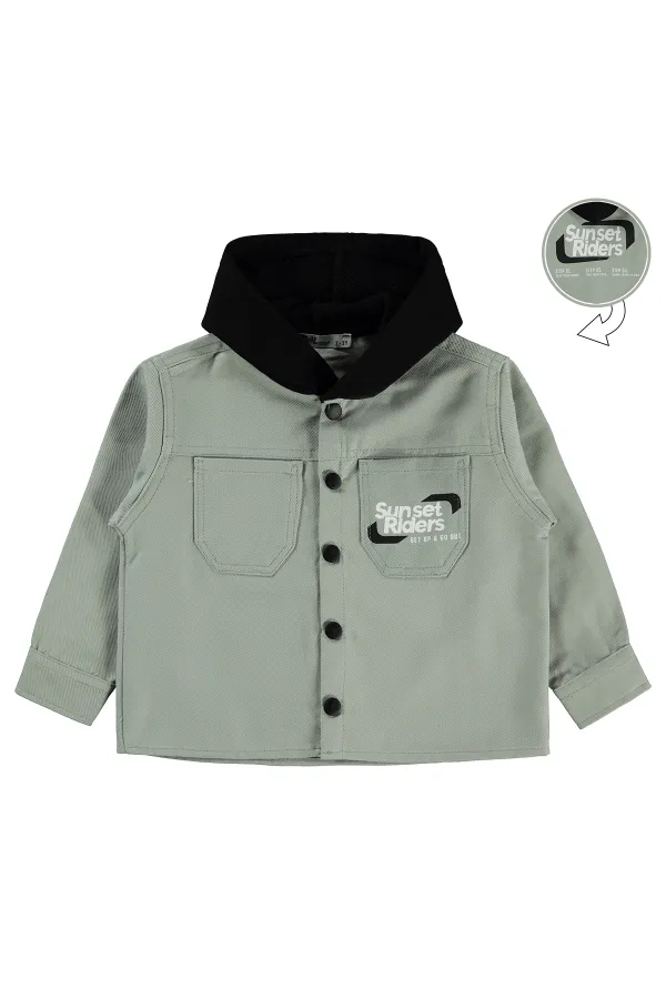 Chemise garçon, 2-5 ans, kaki - Lot
