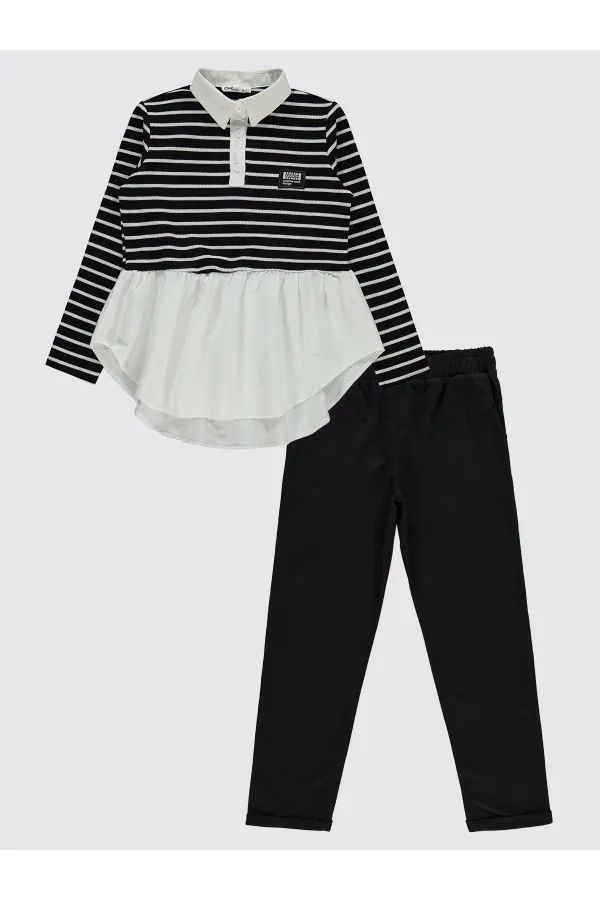 Combinaison noire pour fille de 10 à 13 ans - Emballage