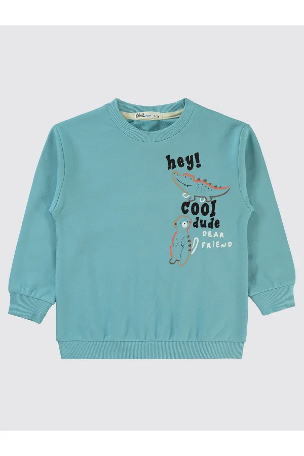 Boy Sweatshirt 2-5 Years Blue - Package