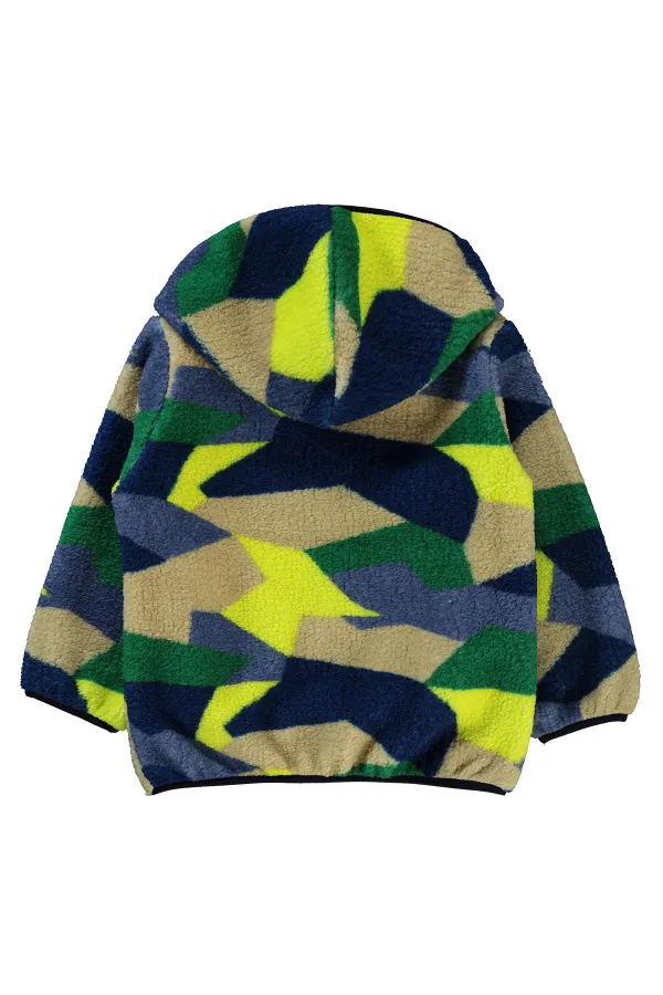 2-5 Yaş Erkek Çocuk Hırkası Saks Mavisi - Paket Civil