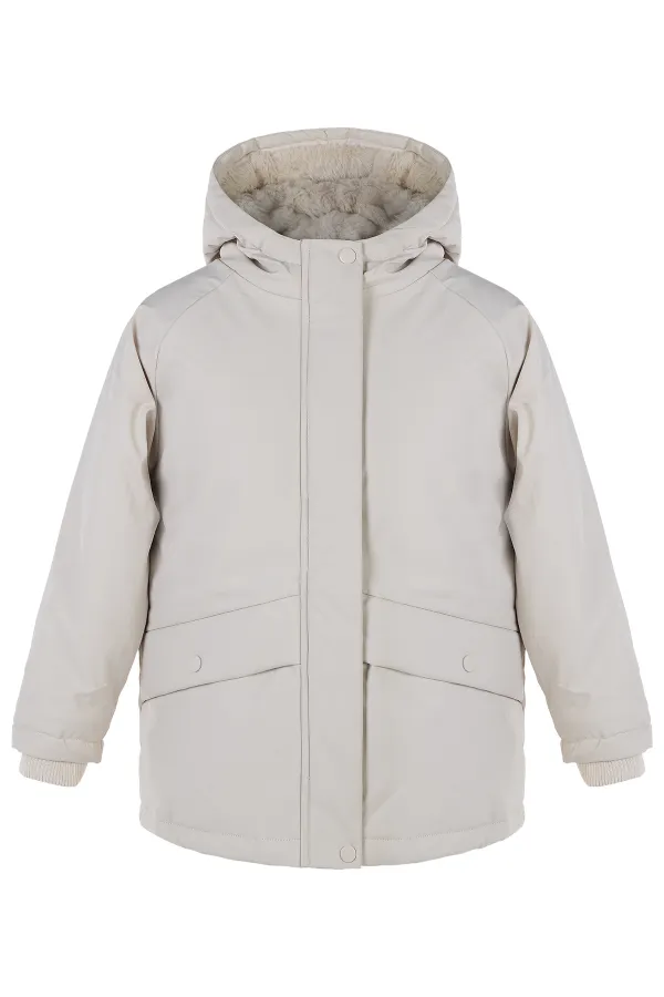 Kız Çocuk Mont 10-13 Yaş FilDişi - Paket