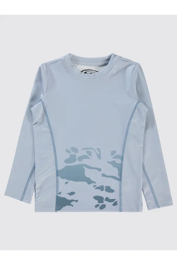 Boy Sweatshirt 6-9 Years Light Gray - Package