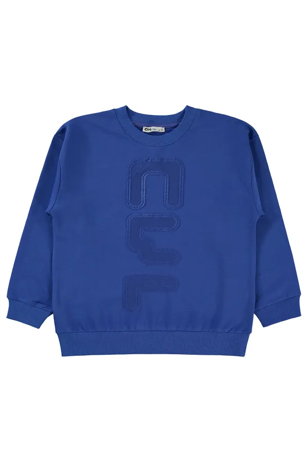 Erkek Çocuk Eşofman Takımı 6-9 Yaş Saks - Paket