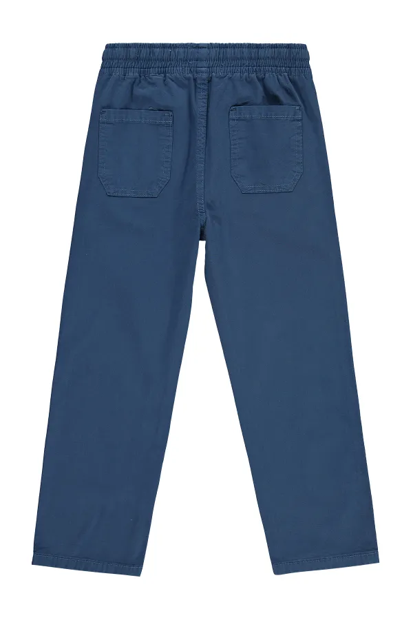 Pantalon garçon, 10-13 ans, bleu pétrole - Pack