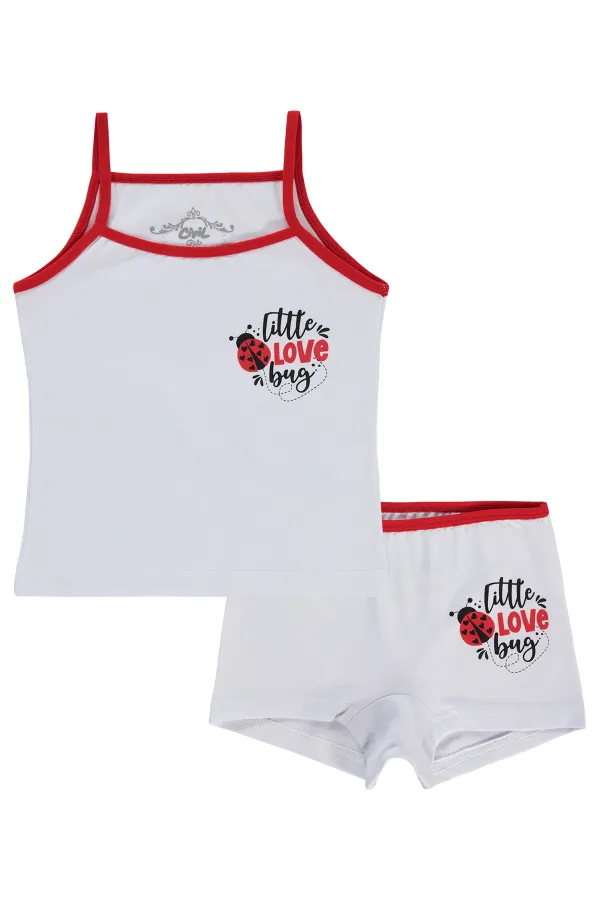 Ensemble de sous-vêtements pour filles de 2 à 9 ans - Standard
