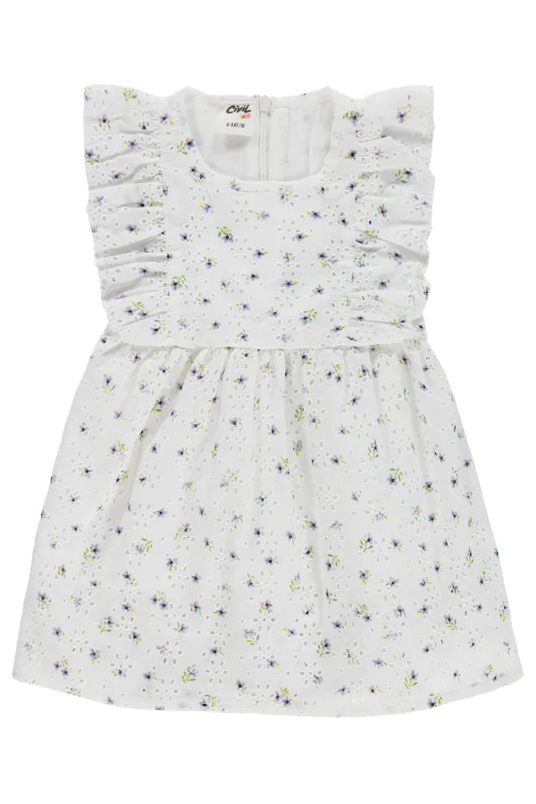 Combinaison et robe bébé 0-24 mois blanc cassé - Emballage