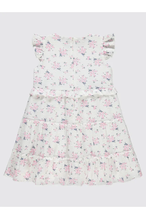 Girl's Vest and Dress 6-9 Years Pink - Package