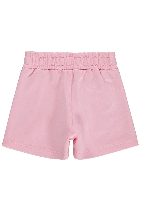Kız Çocuk Şort 2-5 Yaş Pembe - Paket