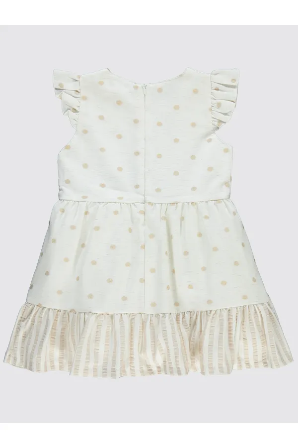 Girl's Vest and Dress 2-5 Years Beige - Package