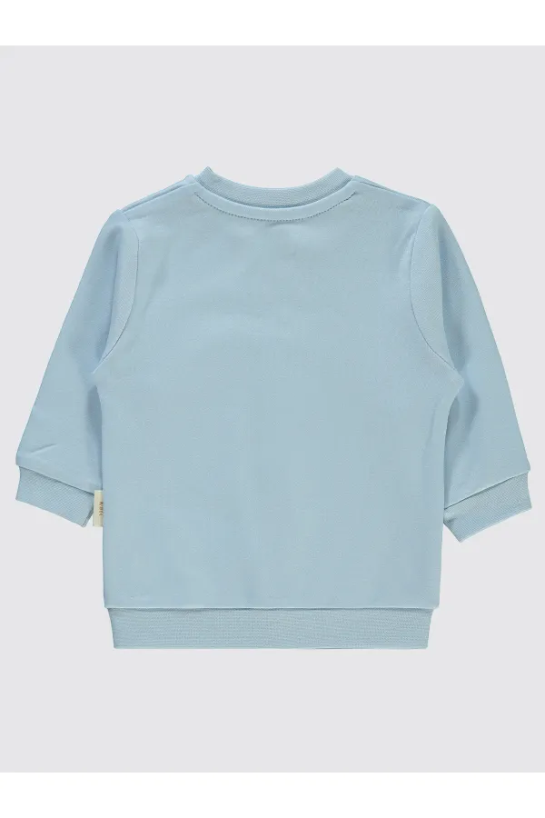 Gilet bébé bleu 0-24 mois - Emballage