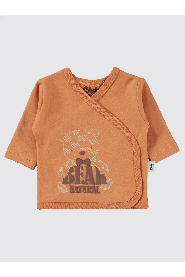 Baby Bodysuit Sets 0-24 Months Cinnamon - Package