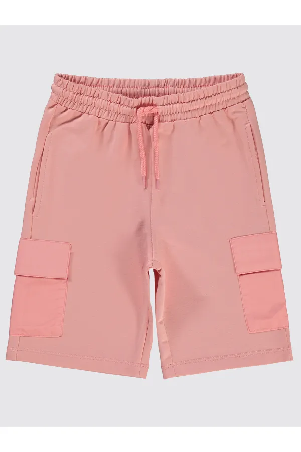 Kız Çocuk Kapri 10-13 Yaş Pudra - Paket