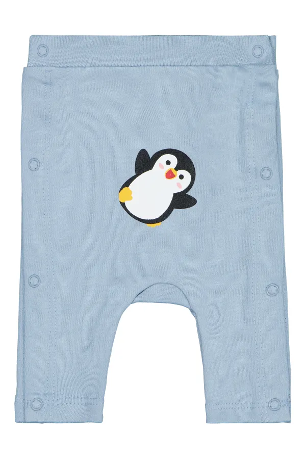 Couche-culotte individuelle pour bébé prématuré, bleu glacier - Emballage
