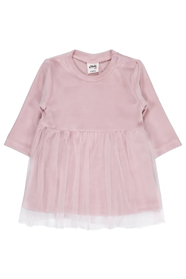 Baby Vest and Dress 0-24 Months Soft Dusty Rose - Package