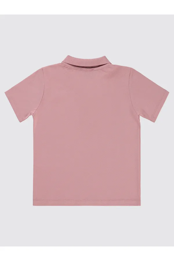 Erkek Çocuk Tişört 6-9 Yaş Gül Kurusu - Paket