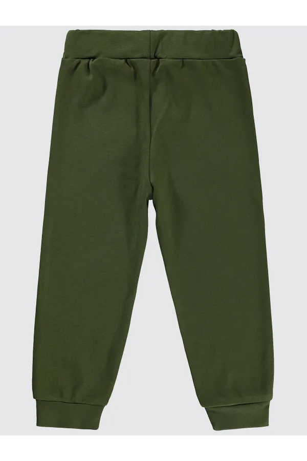 Bas de survêtement garçon 2-5 ans kaki - Lot