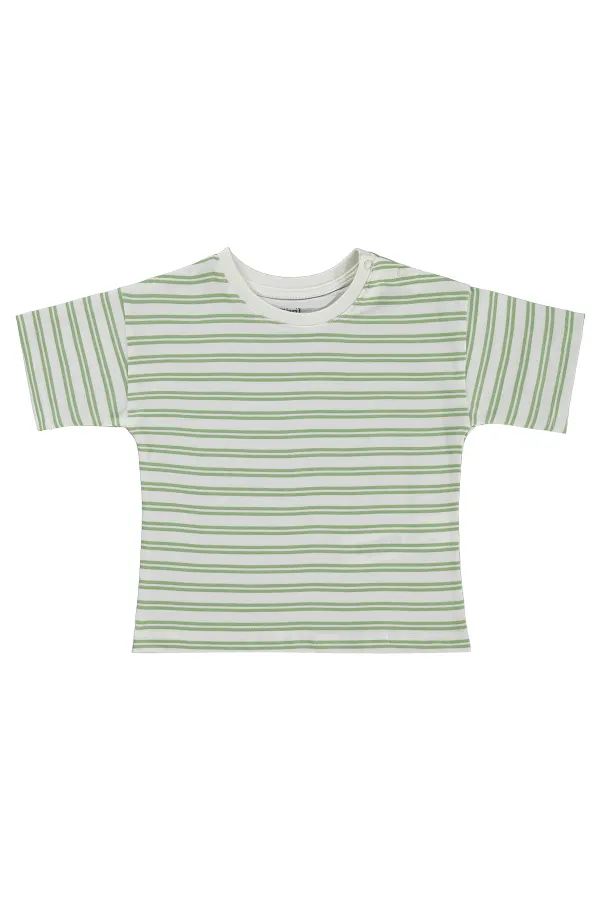 Bebek Tişört Km 0-24 Ay Soft Haki - Paket