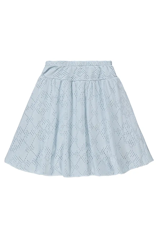 Girls' Skirt, Ages 6-9, Light Blue - Package Girls' Skirt, Ages 6-9, Light Blue - Package