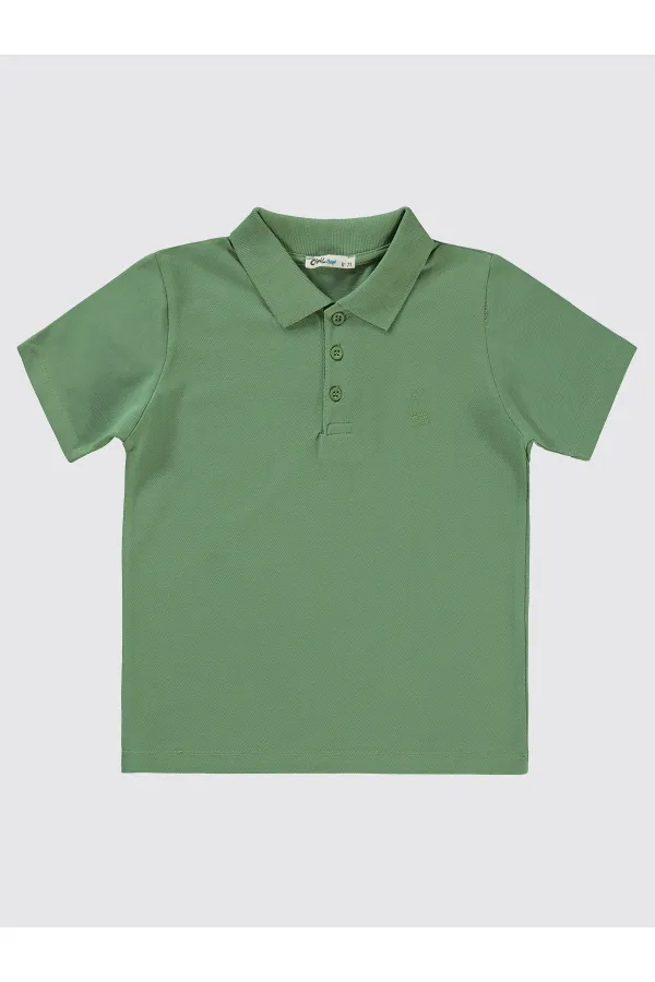 T-shirt garçon 10-13 ans kaki clair - Emballage