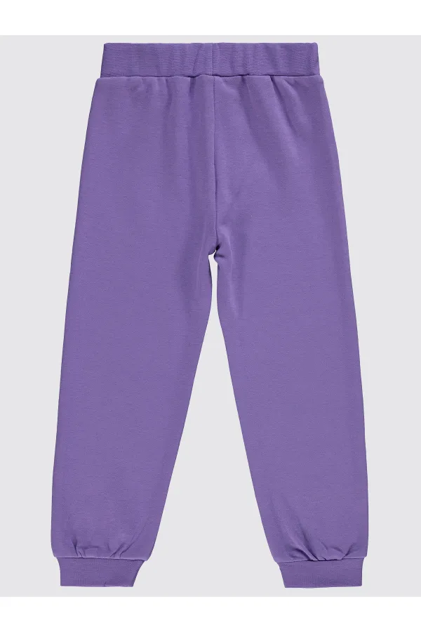 Girls Tracksuit Bottoms 2-5 Years Old Meta Lilac - Package